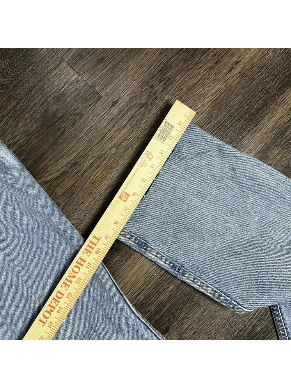 Vintage Levi’s 505 straight fit jeans light washed denim 90s orange tab jeans